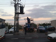  يافا: إنقطاع التيار الكهربائي عن أجزاء كبيرة في الشارع الرئيس وسط المدينة 